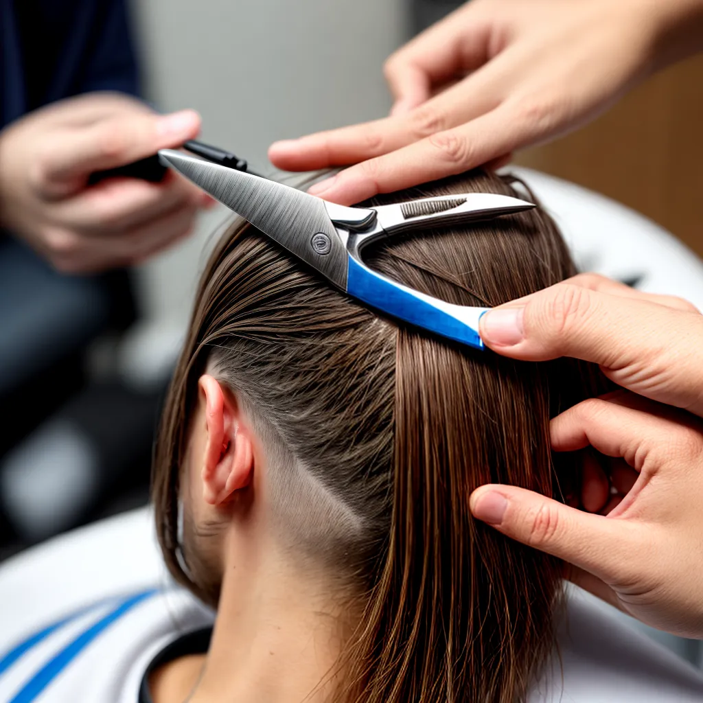corte cabelo masculino tesoura cuidados