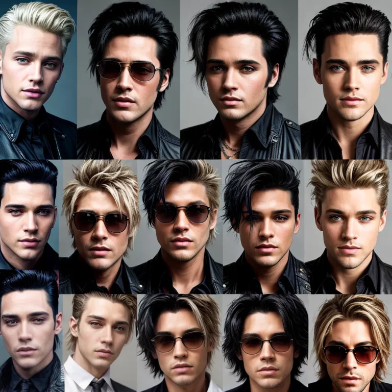 A evolução dos cortes de cabelo masculinos na música