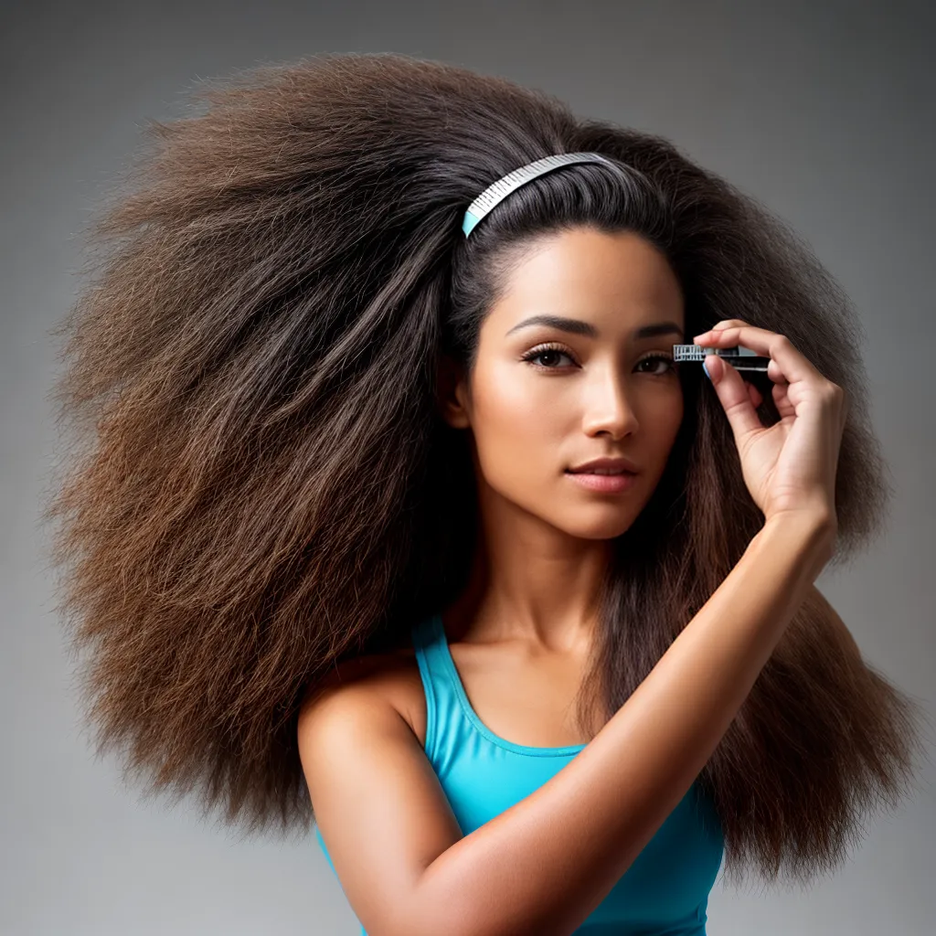 mao cabelo saudavel medida comprimento