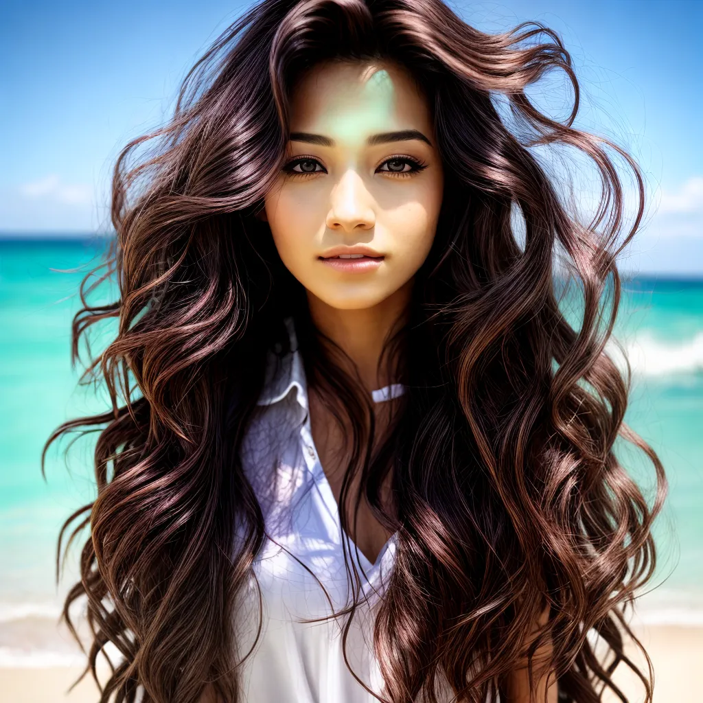 cabelo ondas sol movimento cabelo ondas sol movimento