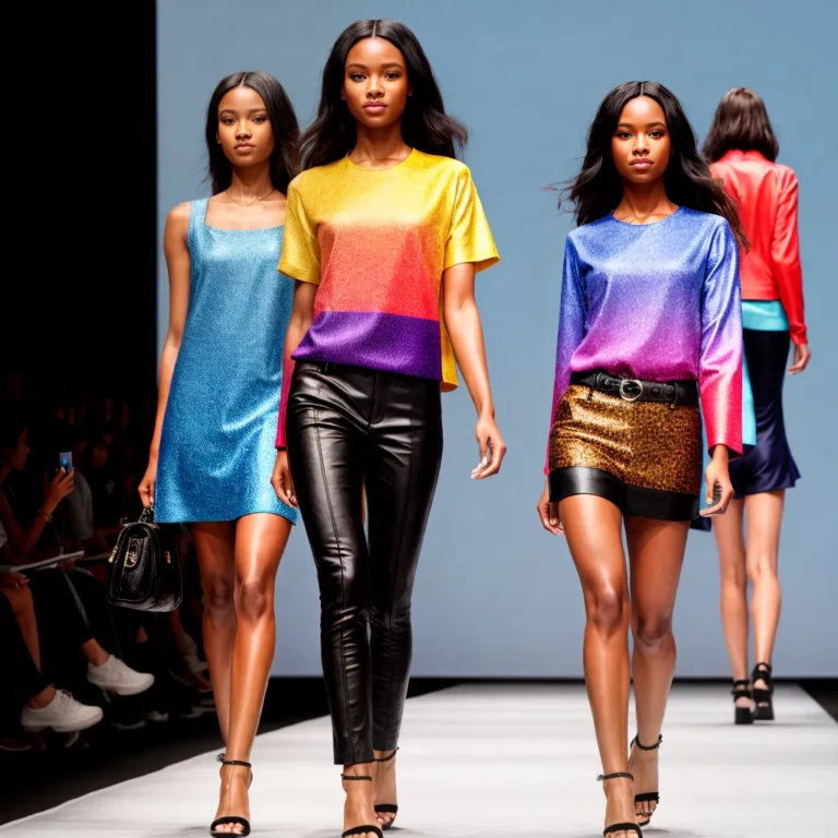 As camisetas nas semanas de moda internacionais