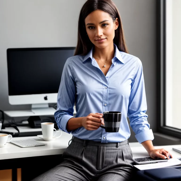 A camisa de botão no ambiente de trabalho: dicas para um visual profissional