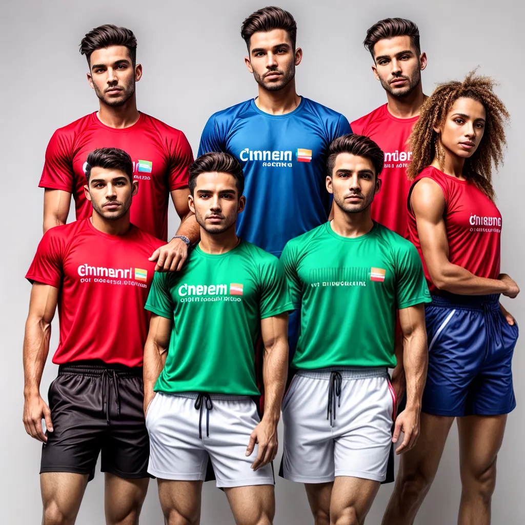 grupo pessoas camisetas coloridas inspiracao