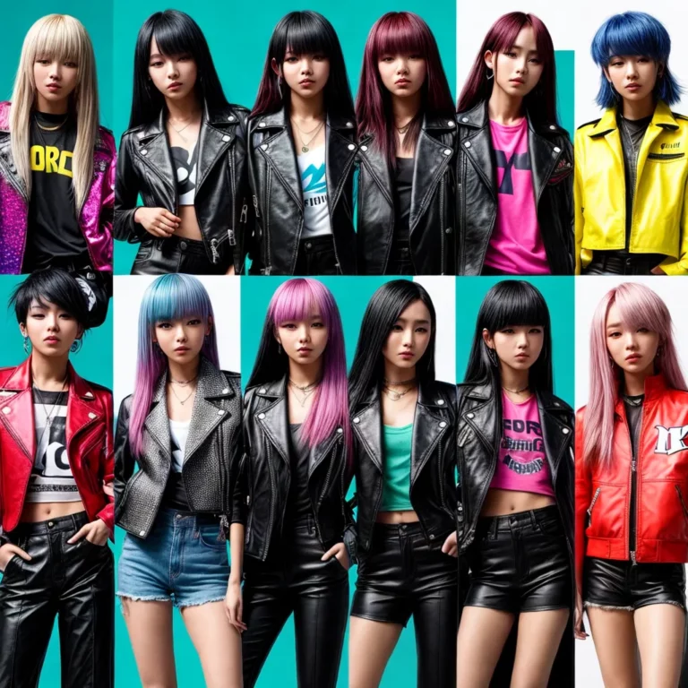 A influência das jaquetas na moda do K-Pop