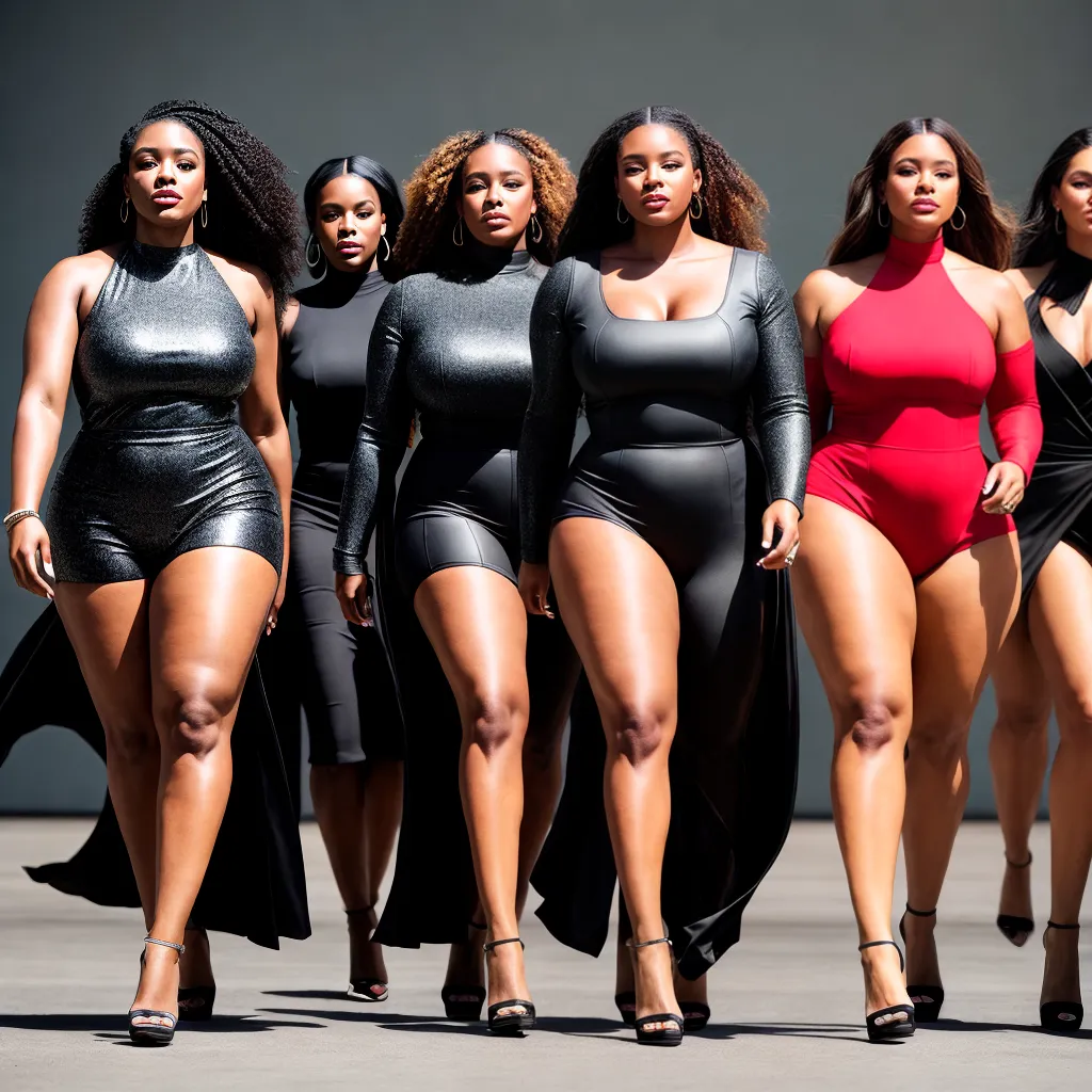 alta moda movimento corpo positivo