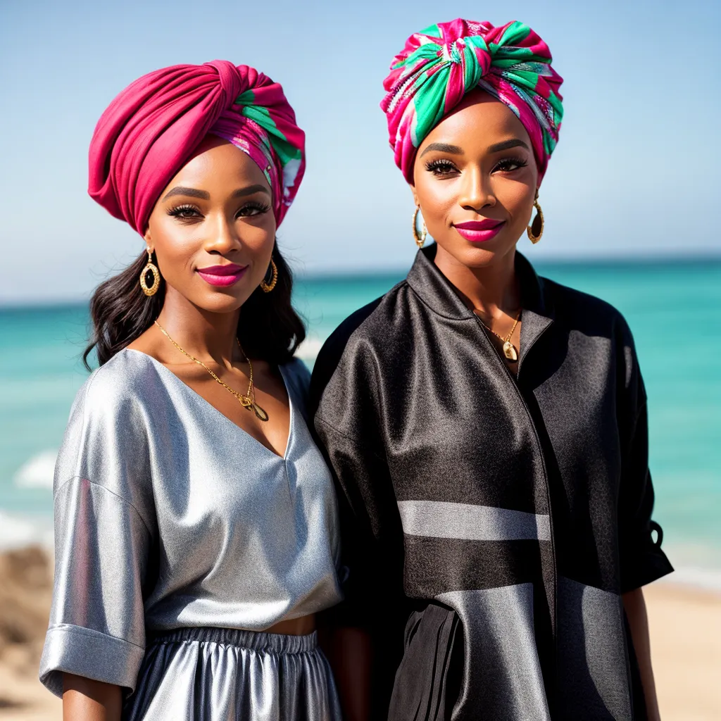 mulher estilosa turbante padrao vibrante 1 mulher estilosa turbante padrao vibrante 1
