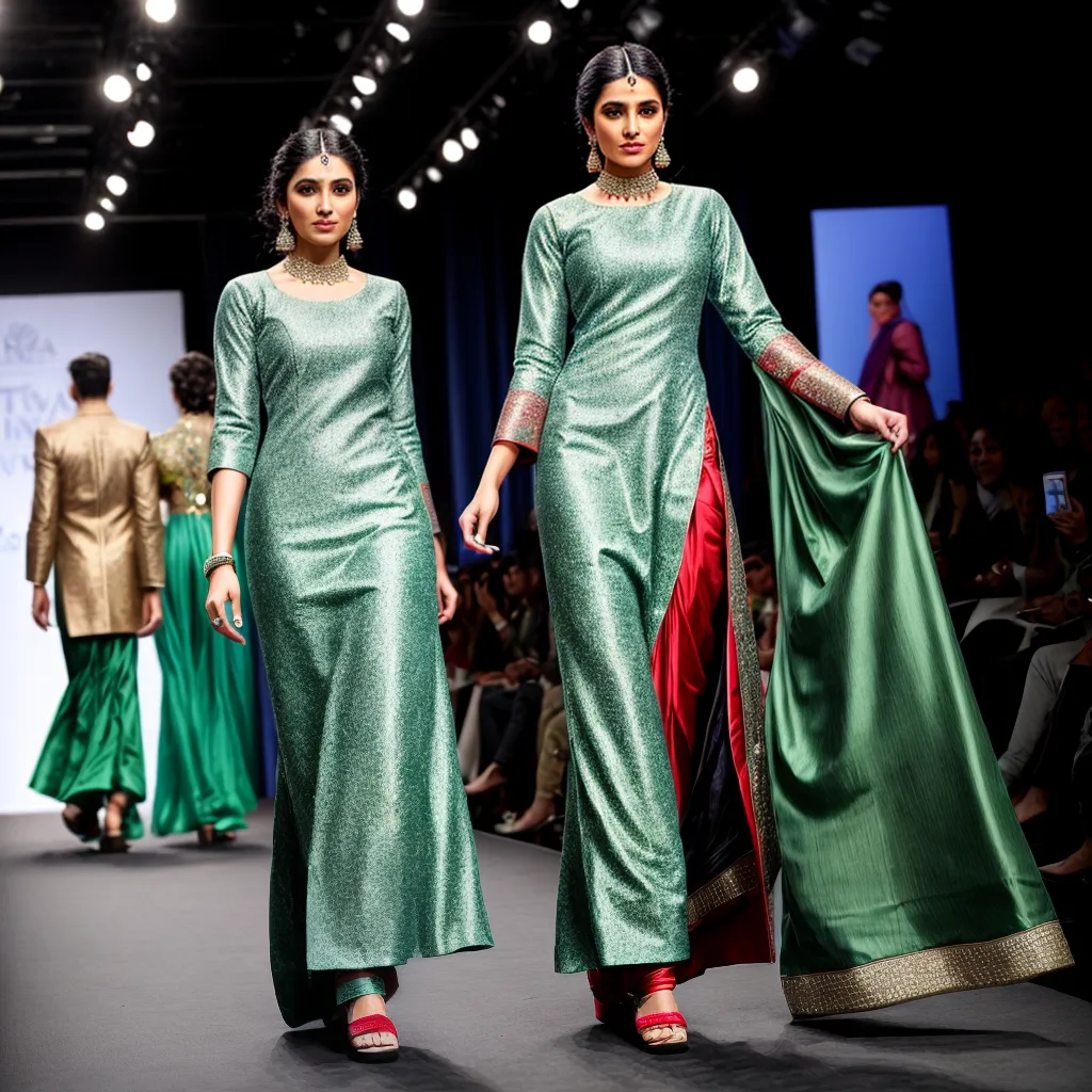 moda fusao salwar kameez desfile moda fusao salwar kameez desfile