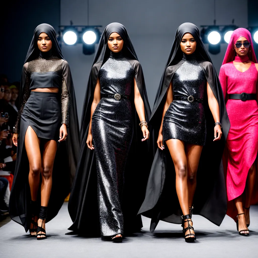 desfile moda niqab estilo global