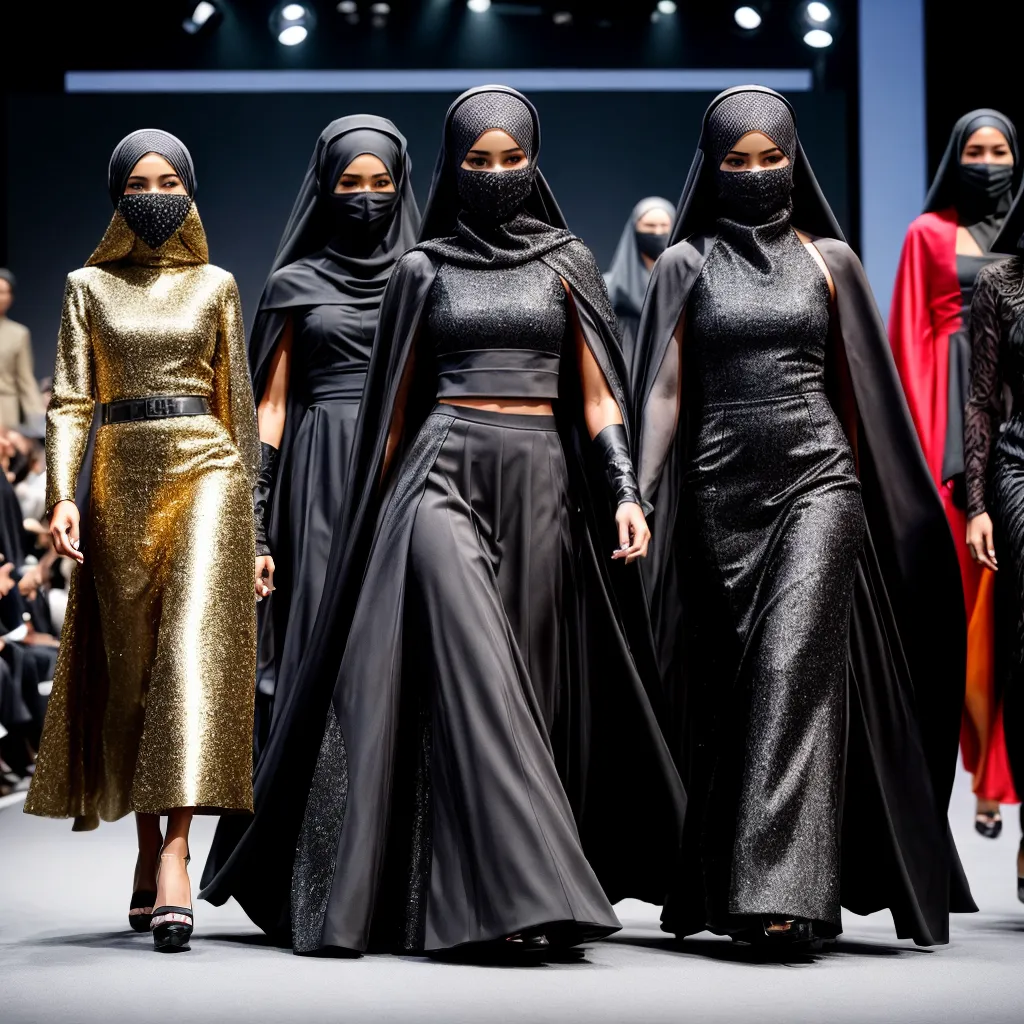 niqab moda diversidade passarela