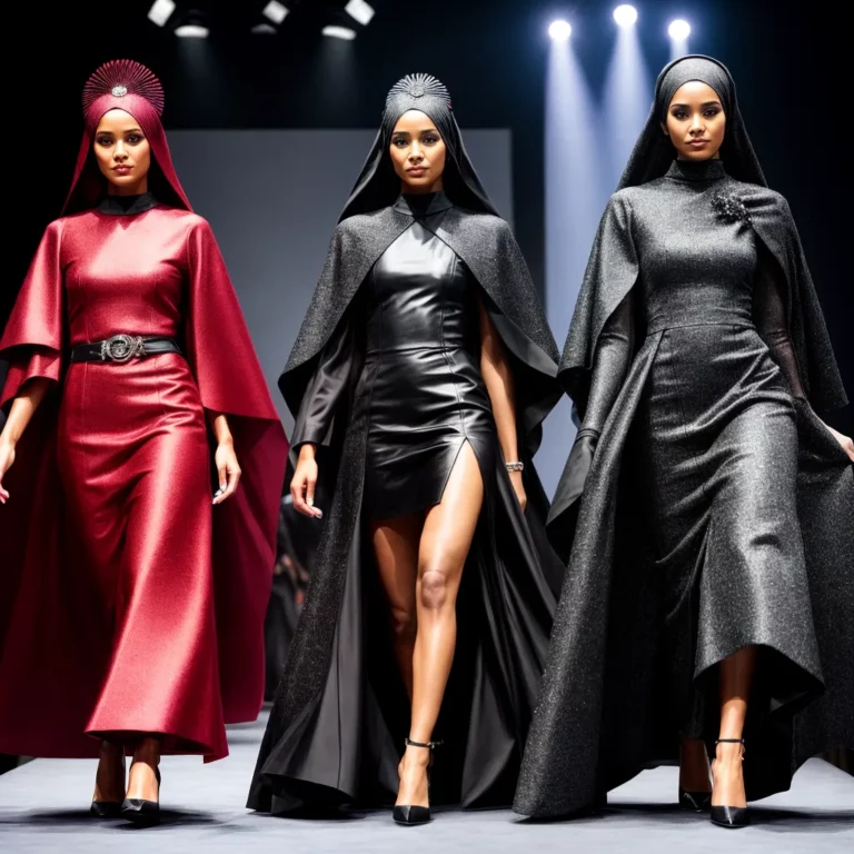 Niqab na Passarela: Como os Designers Estão Adaptando esta Vestimenta