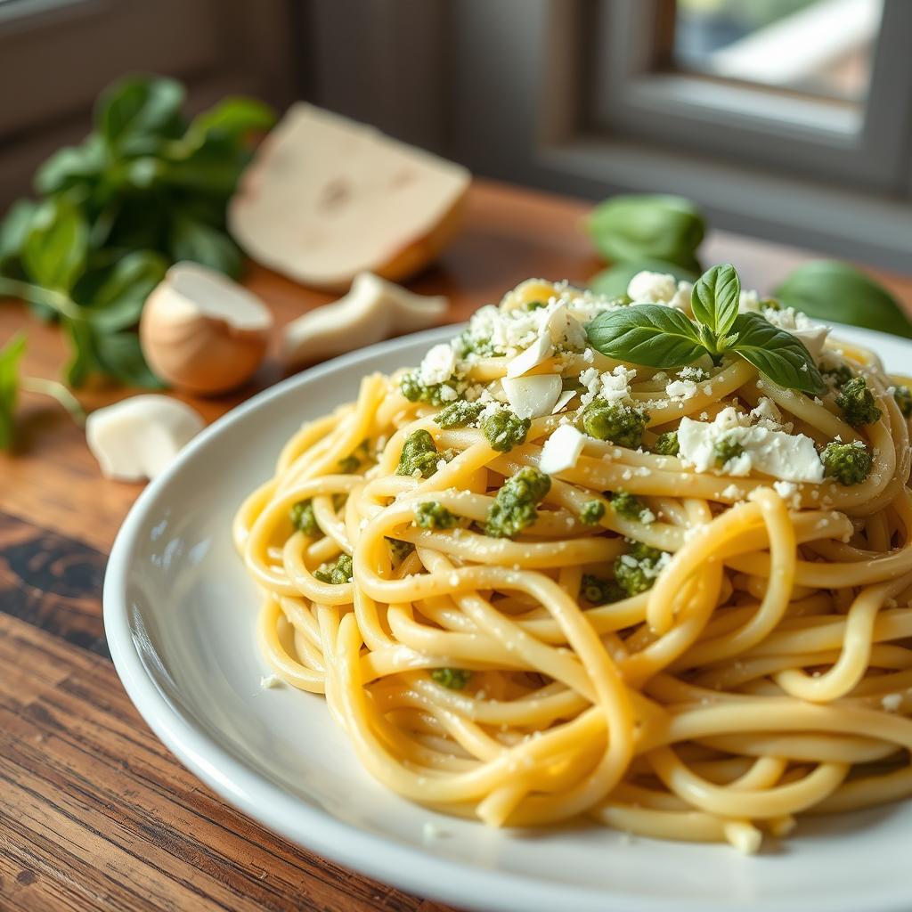 Como Fazer Fetuccine Ao Basilico Passo a Passo: Ingredientes e Receita