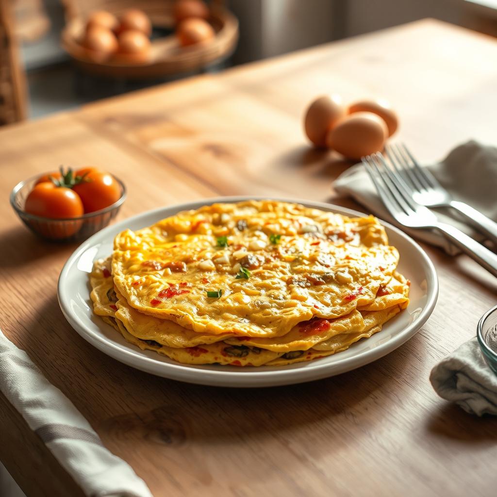 Como Fazer Receita Omelete Rápida Passo a Passo: Ingredientes e Receita
