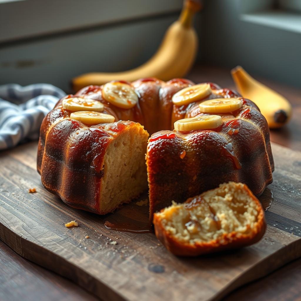 Como Fazer Bolo Invertido de Banana Passo a Passo: Ingredientes e Receita