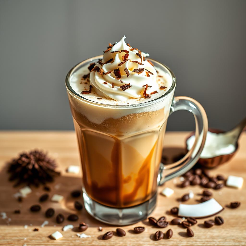 Como Fazer Receita Frappe Coco Café Passo a Passo: Ingredientes e Receita