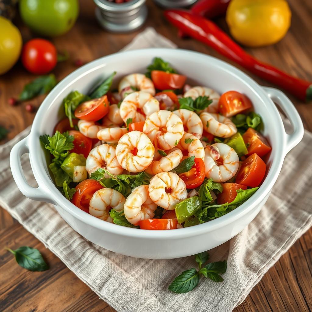 Como Fazer Salada Rápida de Camarão Passo a Passo: Ingredientes e Receita Como Fazer Salada Rápida de Camarão Passo a Passo: Ingredientes e Receita