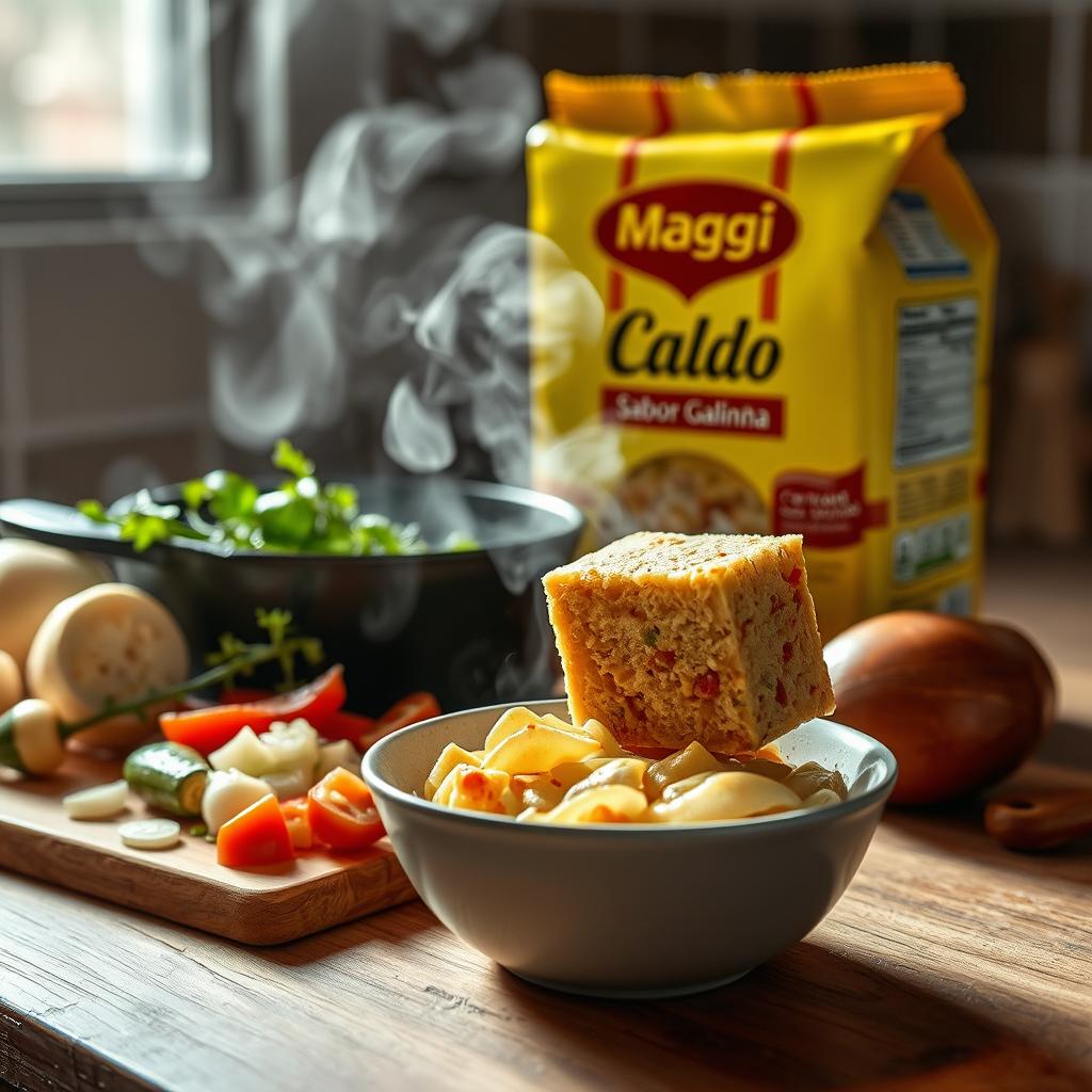 Como Fazer Maggi Caldo Sabor Galinha Passo a Passo: Ingredientes e Receita