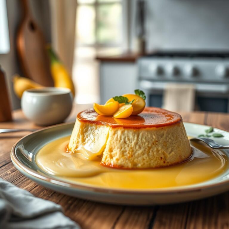 Como Fazer Flan De Manga Com Mucilon Passo a Passo [Receita]
