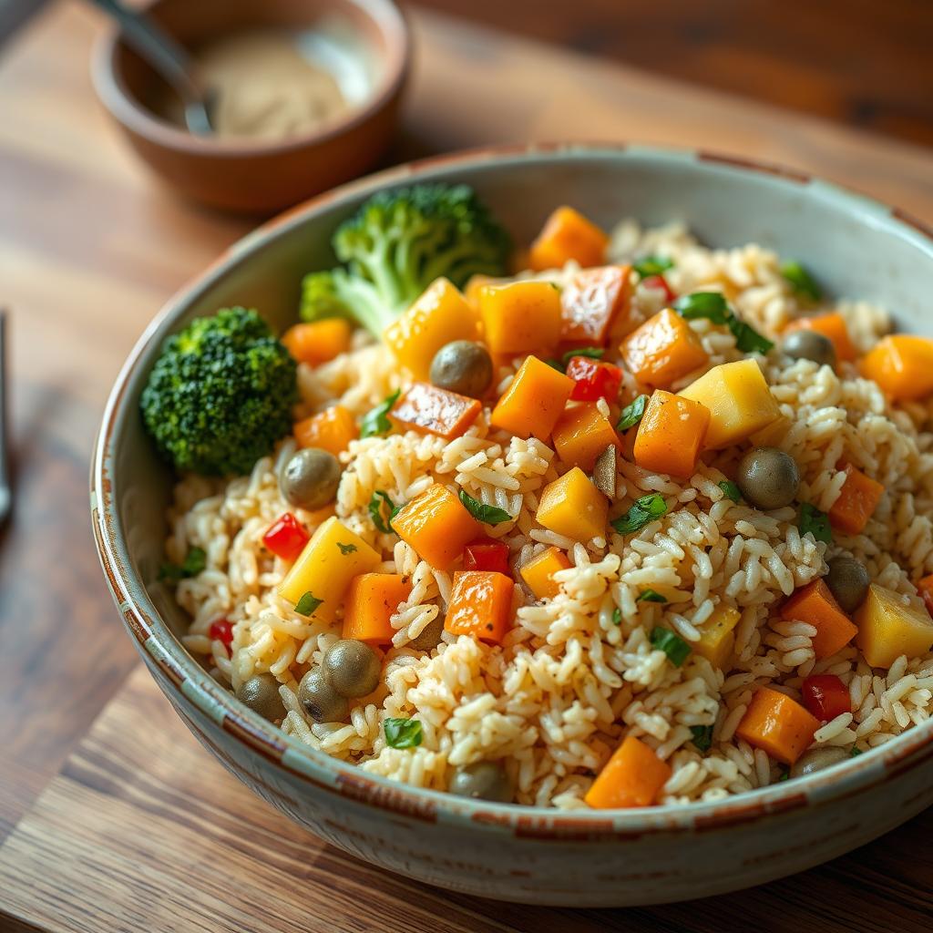 Como Fazer Arroz Integral Com Legumes Passo a Passo [Receita]