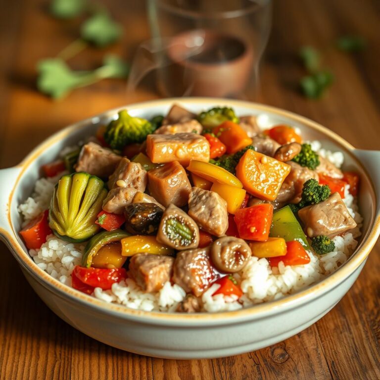 Como Fazer Domburi De Carne E Legumes Passo a Passo [Receita]
