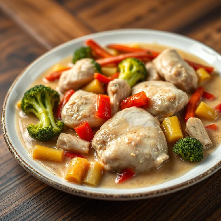 Como Fazer Frango Cremoso com Legumes Passo a Passo [Receita]