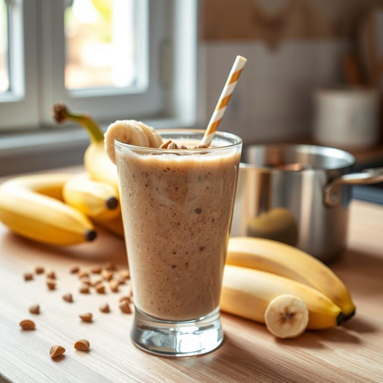 Como Fazer Smoothie de Cacau e Banana Passo a Passo [Receita]