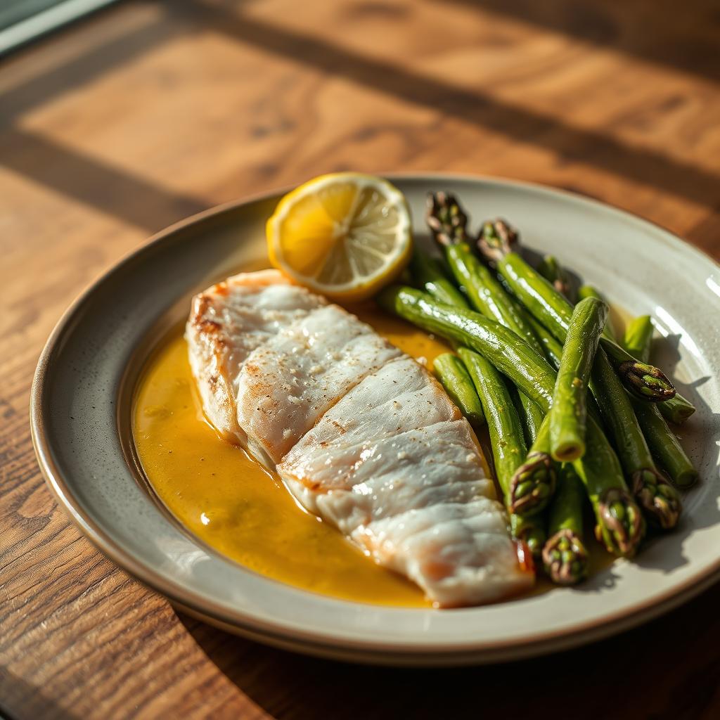 Como Fazer Peixe Grelhado Com Aspargos Passo a Passo [Receita]