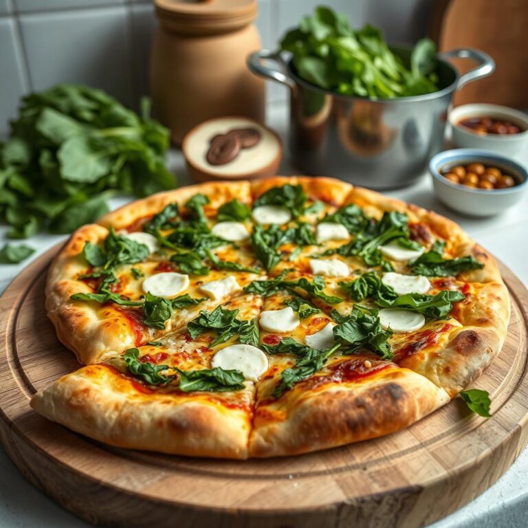 Como Fazer Pizza Levíssima de Escarola Passo a Passo [Receita]
