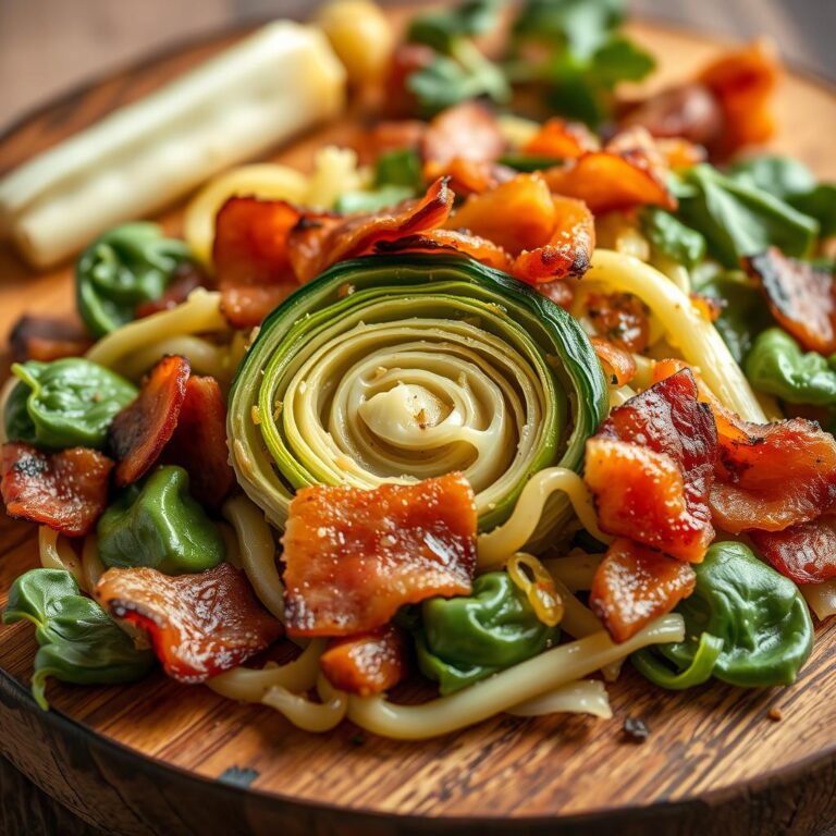 Como Fazer Meia Lua de Escarola e Bacon Passo a Passo [Receita]