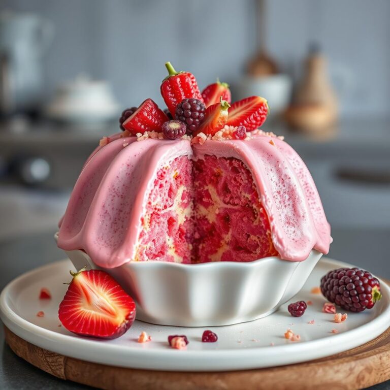 Como Fazer Receita Bolo Nesquik Morango Passo a Passo [Receita]
