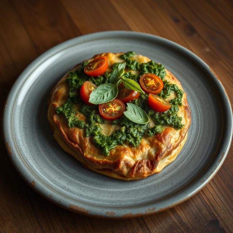 Como Fazer Tortilha Com Pesto E Tomates Passo a Passo [Receita]