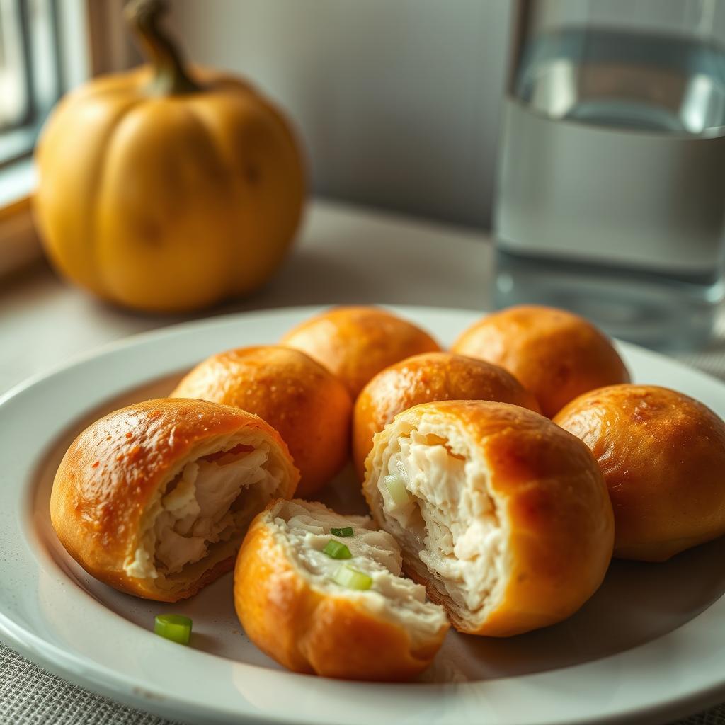 Como Fazer Bolinho De Abóbora Com Frango Passo a Passo [Receita]