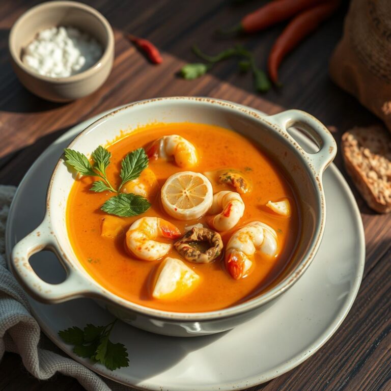 Como Fazer Sopa De Frutos Do Mar E Curry Passo a Passo [Receita]