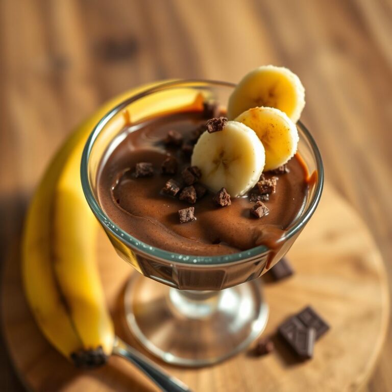 Como Fazer Sorvete De Banana E Chocolate Passo a Passo [Receita]