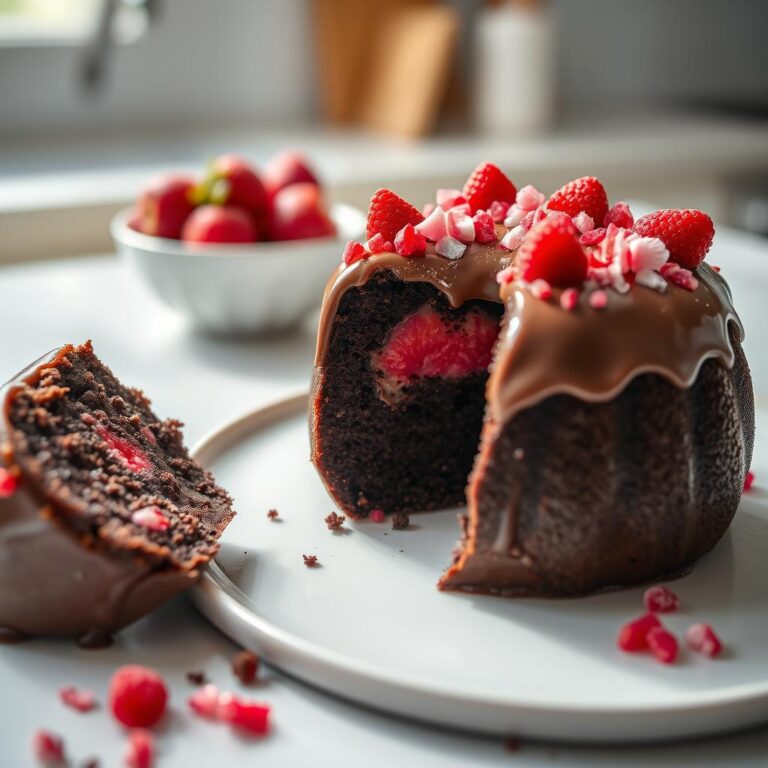 Como Fazer Bolo Com Brigadeiro De Morango Passo a Passo