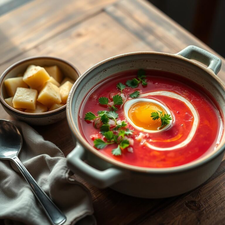 Como Fazer Receita Sopa Beterraba Lituana Passo a Passo