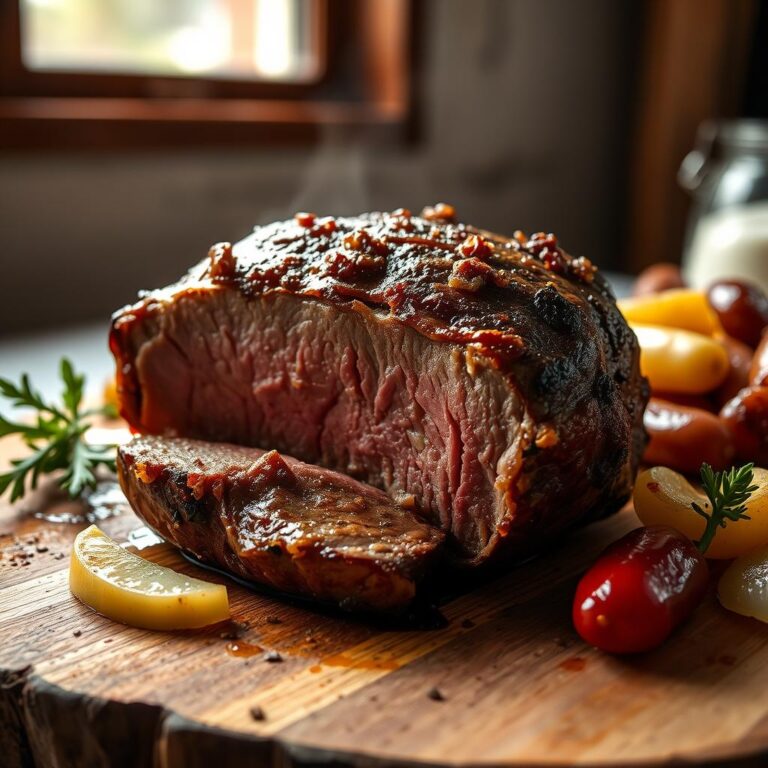 Como Fazer Receita Carne Assada Crosta Pão Passo a Passo