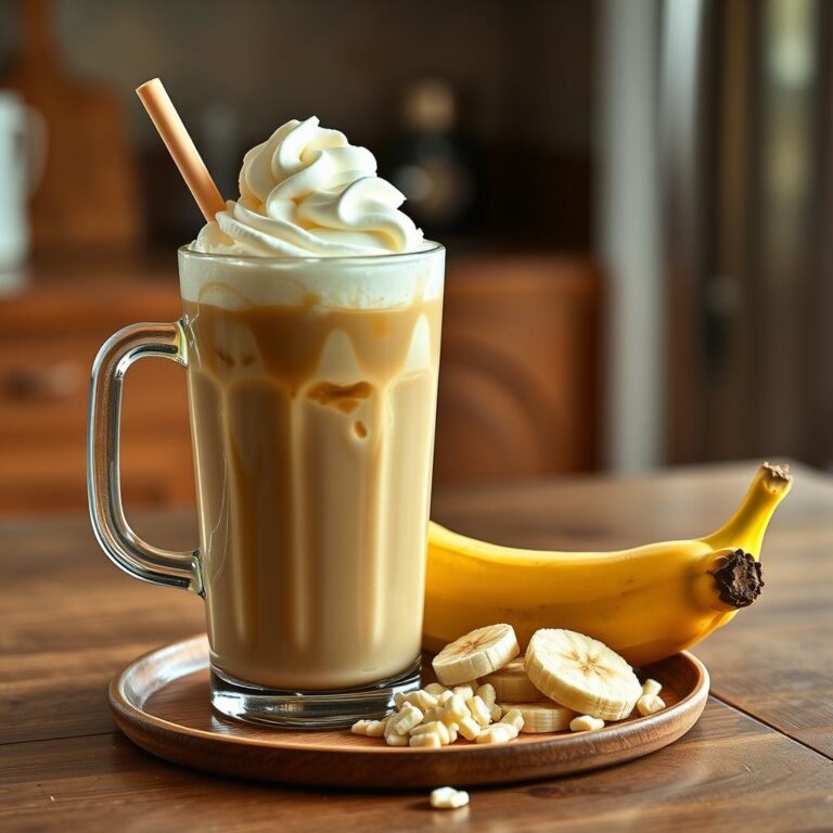 Como Fazer Receita Iced Coffee Cacau Banana Passo a Passo
