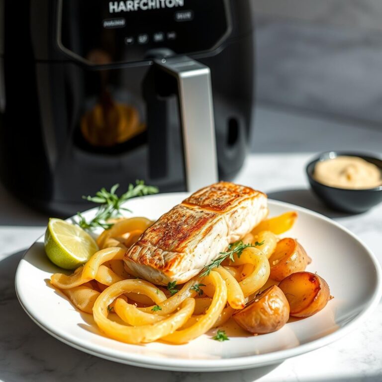 Como Fazer Receita Salmão Batatas Air Fryer Passo a Passo
