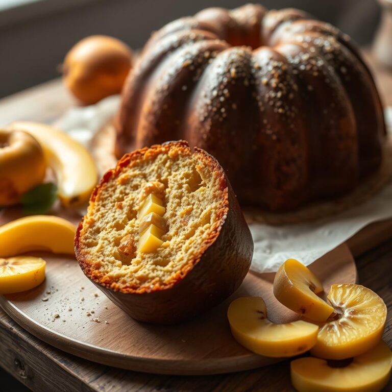 Como Fazer Receita Bolo Maçã Canela Castanha Passo a Passo