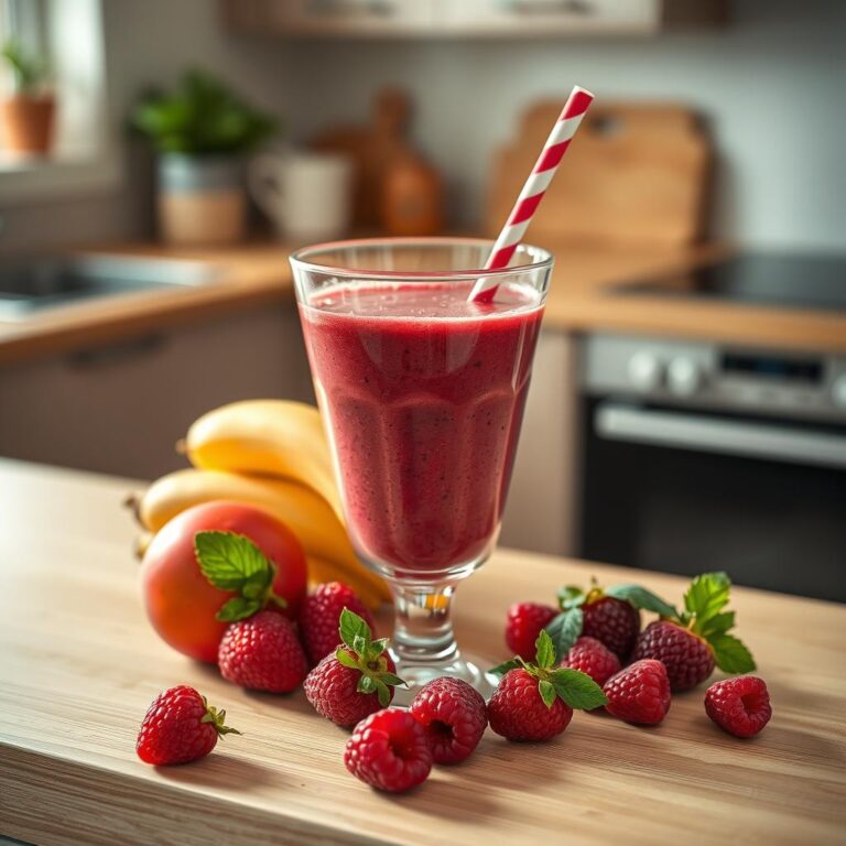 Como Fazer Receita Smoothie Frutas Vermelhas Passo a Passo