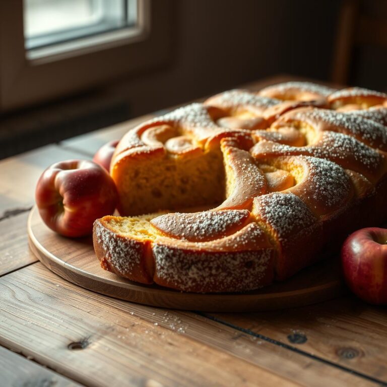 Como Fazer Receita Torta Rústica Maçã Canela Passo a Passo