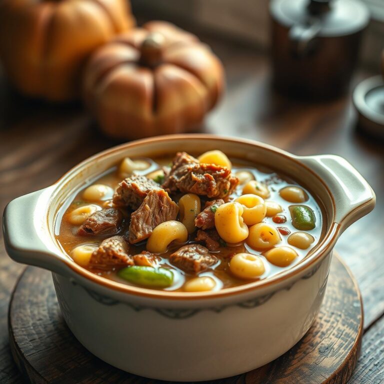 Como Fazer Sopa De Macarrão, Carne E Legumes Passo a Passo