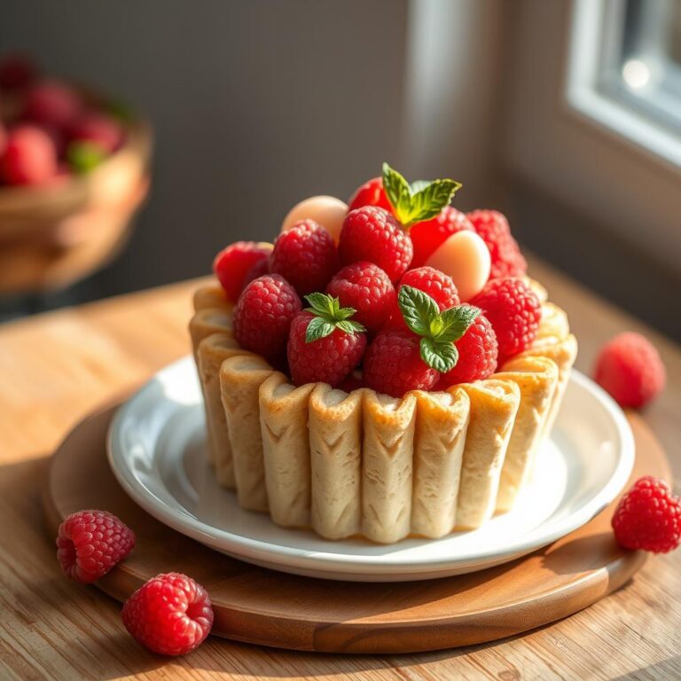 Como Fazer Mini Charlote Com Frutas Vermelhas Passo a Passo