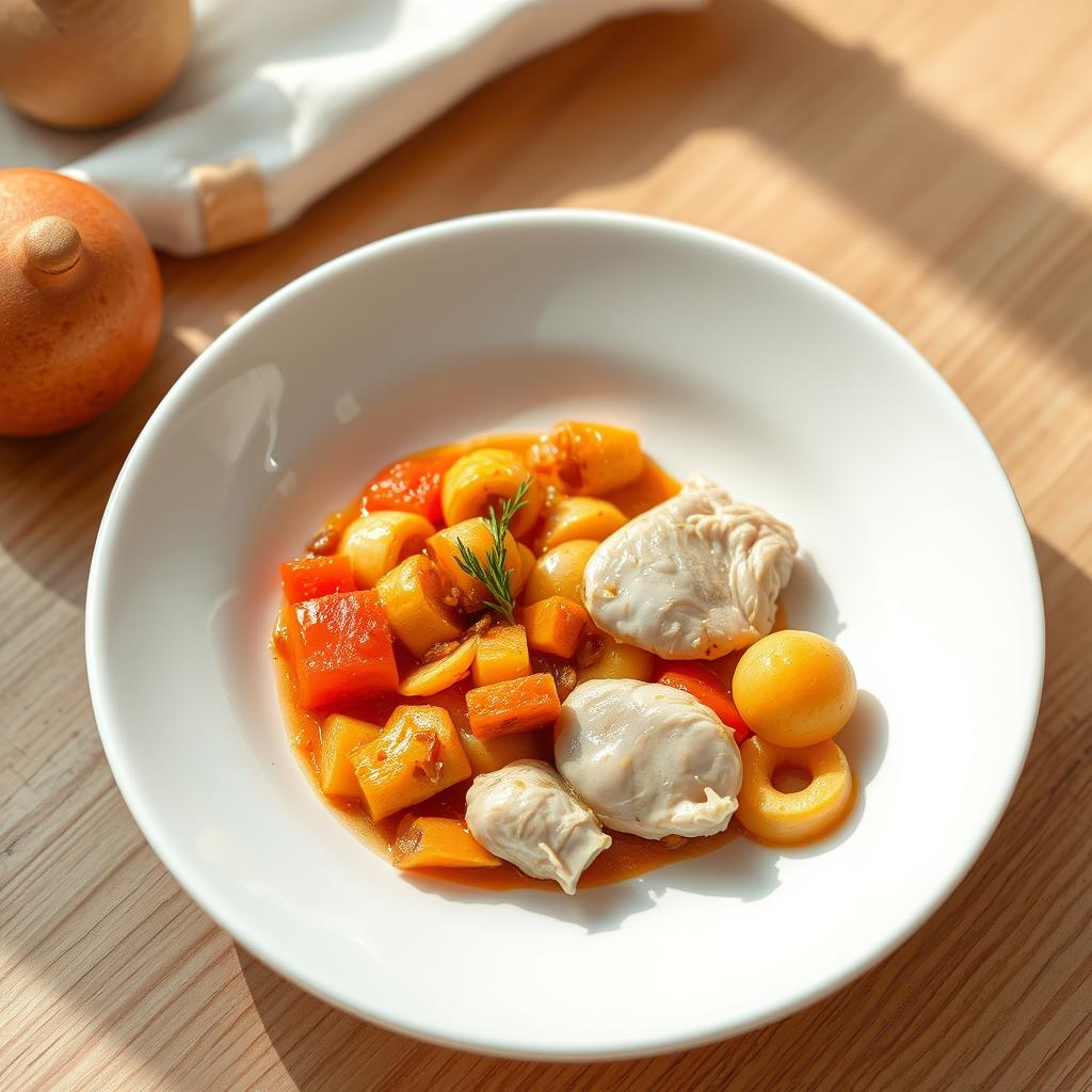Como Fazer Papinha de Cará Frango e Beterraba Passo a Passo Como Fazer Papinha de Cará Frango e Beterraba Passo a Passo