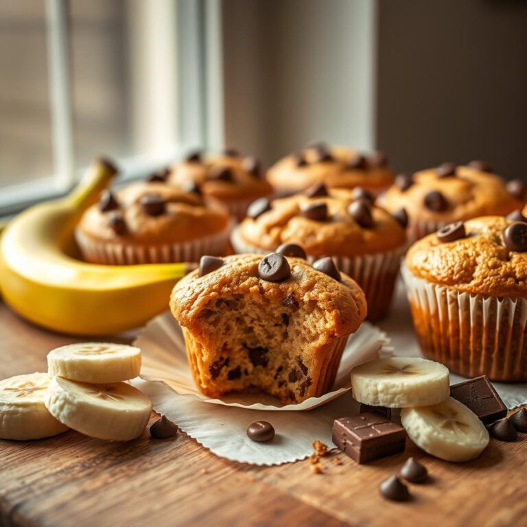 Como Fazer Receita Muffin Fit Banana Chocolate Passo a Passo