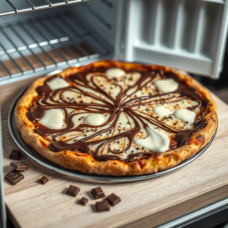 Como Fazer Receita Pizza Choco Trio Frigideira Passo a Passo