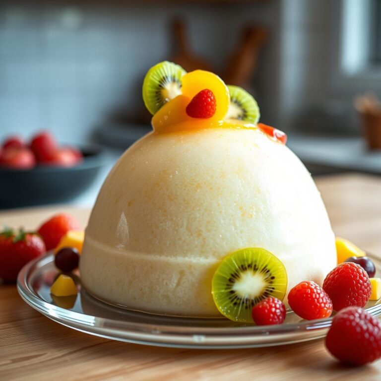Como Fazer Receita Pudim Gelado Frutas Ascenda Passo a Passo