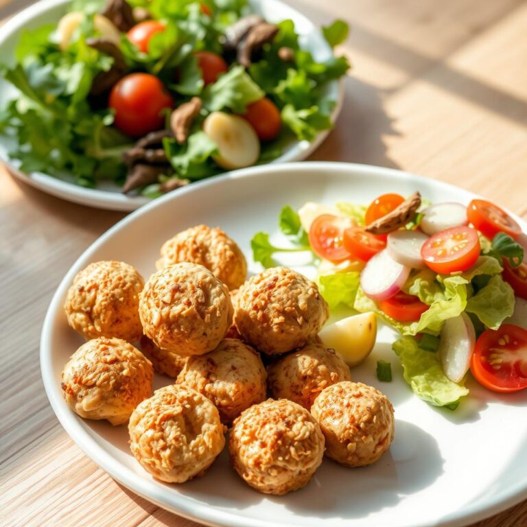 Como Fazer Bolinho De Atum Com Saladinha Fresca Passo a Passo