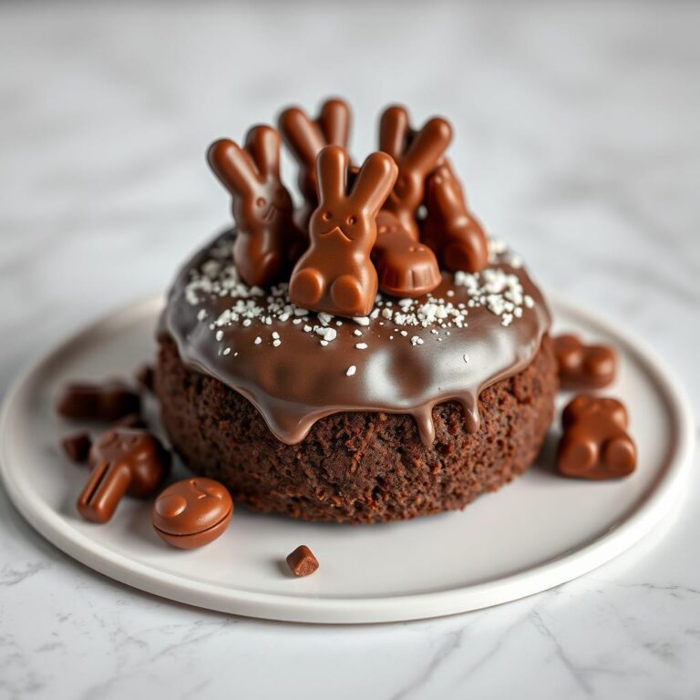 Como Fazer Bolo De Brigadeiro Com Kitkat Bunnies Passo a Passo