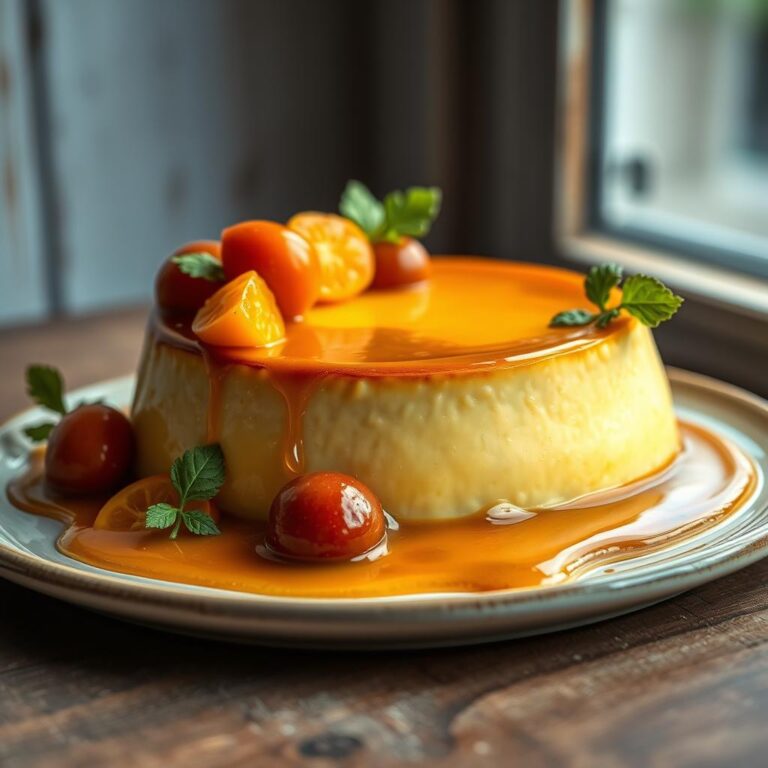 Como Fazer Flan De Morango Com Molho De Baunilha Passo a Passo
